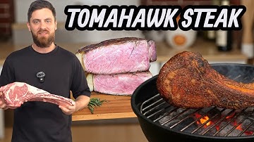 How to Reverse Sear a Tomahawk Steak