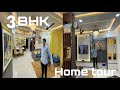 3bhk home tour  bedroom design  kitchen design  simple home interior furniture low cost temple