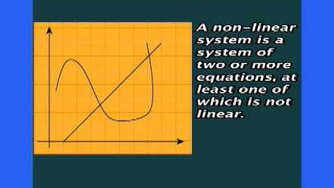 Math Lab 16: Non-Linear Systems