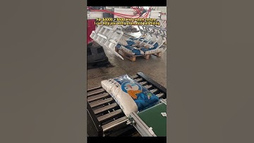 Robot #robot #industrialrobot #sixaxisrobot #automated #robotarm #magichands #palletizing