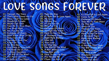 Love Songs and Romantic Songs ~ Beautiful Love Songs 80s 90s 💕 Best Love Songs of All Time