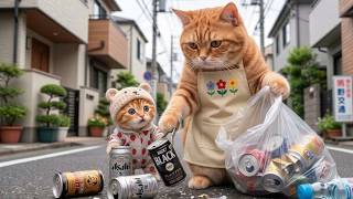 Ginger Kitten Loses All Money at Arcade Game & Sees Mama Cat Collecting Cans 😭💸🎮🐱❤️ screenshot 3