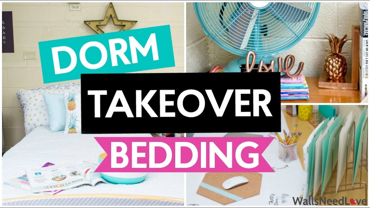 DORM TAKEOVER : BEDDING diya tailors