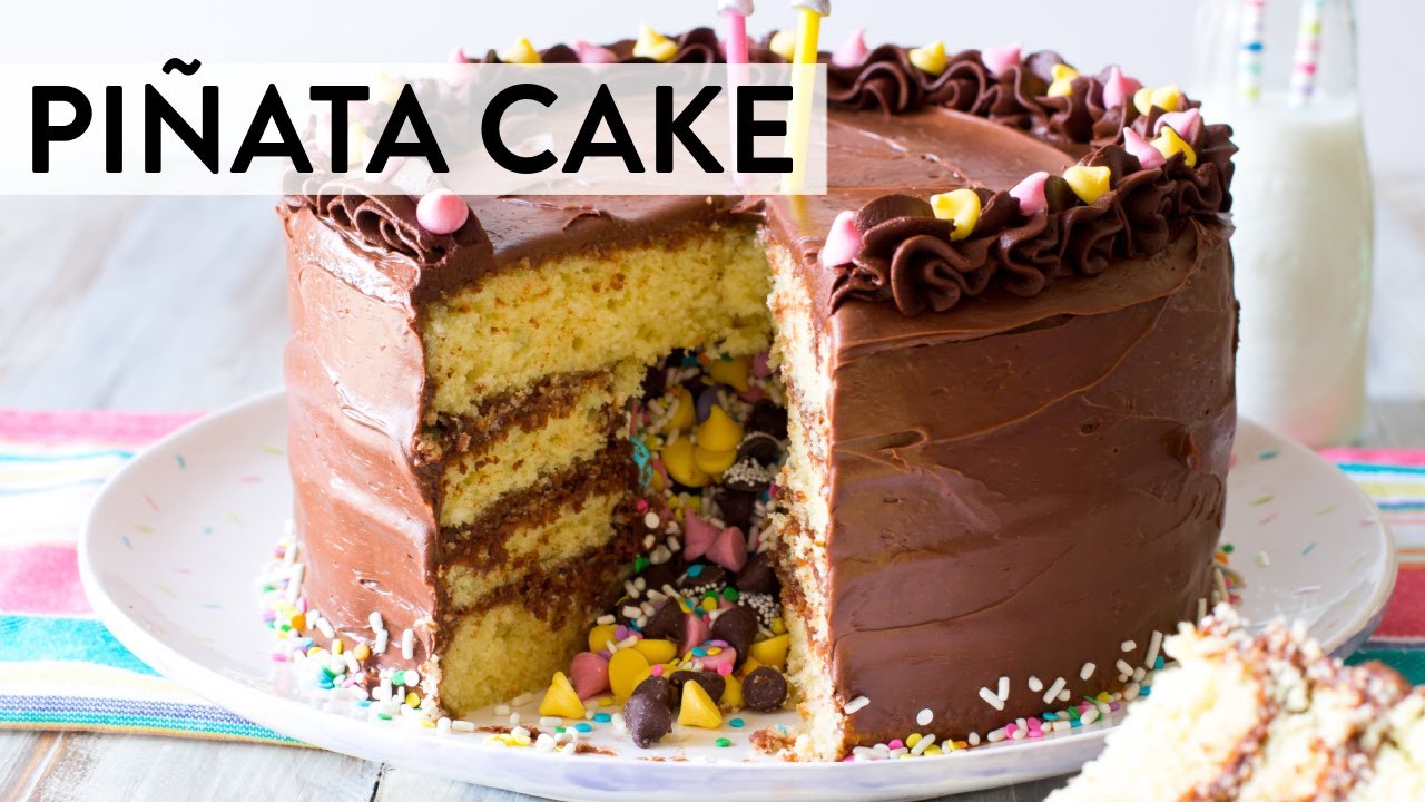 How to Make a Piñata Cake That's Totally Instagram Worthy