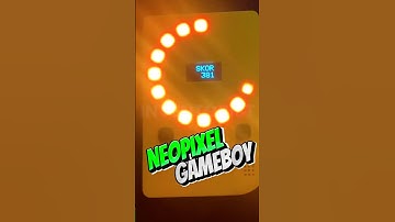 How to Make a NeoPixel Gameboy with Arduino | Tutorial #ytshorts #viralvideo #viralshorts #trending
