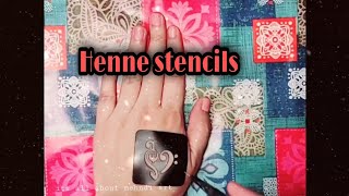 How to make geometric tattoo Heena with stencils |easy tattoo designs| easy tattoo to draw mehndi screenshot 5