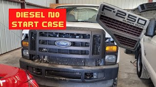 2009 ford F250 Diesel no start Case. P0231 code fuel pump secondary circuit low.