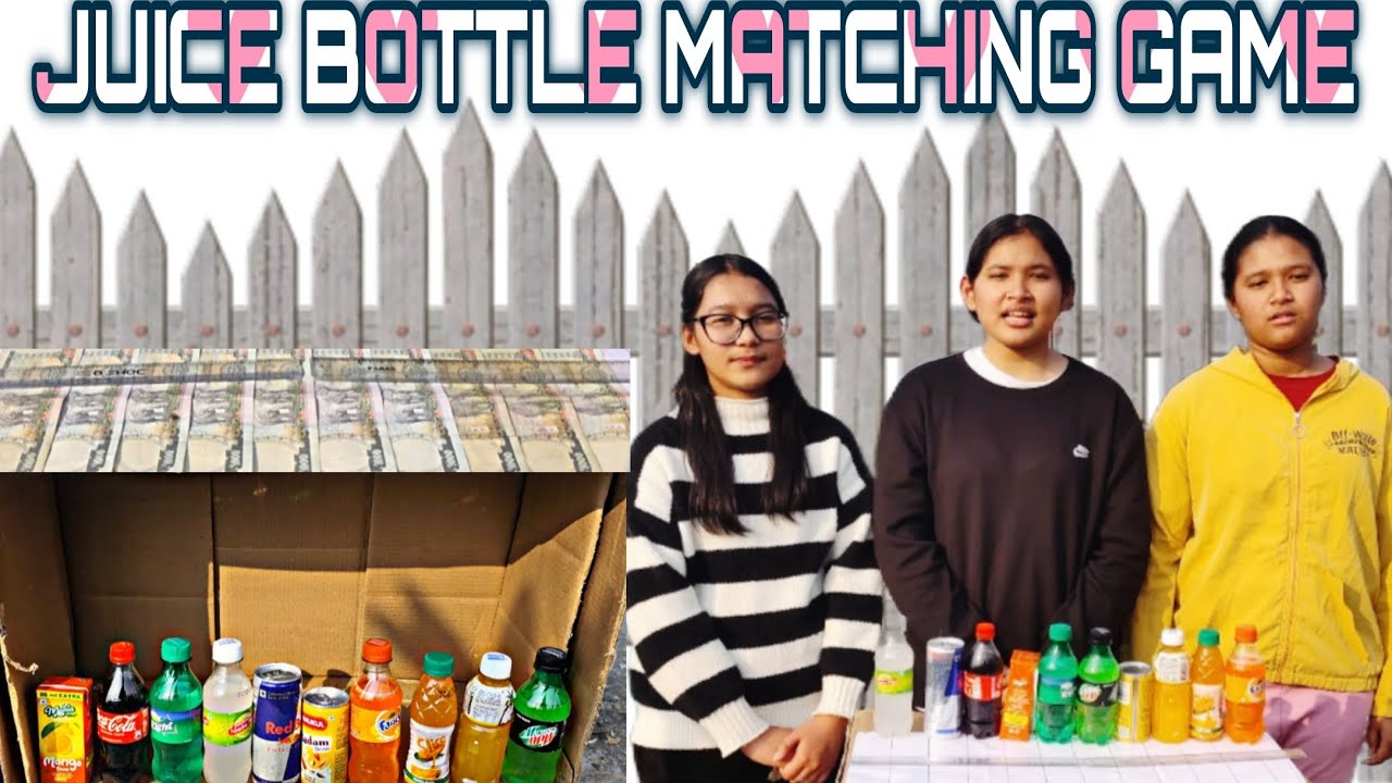 Игра на сопоставление бутылок с соком – постарайтесь не пропустить.
