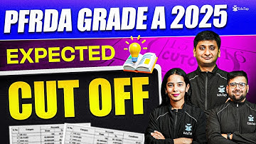 PFRDA Grade A Cut Off 2025 | PFRDA Assistant Manager Phase 1 Expected Cut Off | PFRDA Safe Score