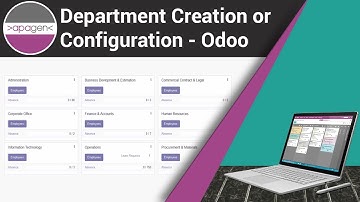 Odoo Demo - Department Creation | Apagen Solutions Pvt. Ltd. (Odoo Service Provider)