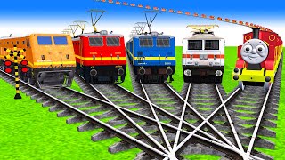 踏切アニメ  あぶない電車 5 TRAIN CROSSING  Fumikiri 3D Railroad Crossing Animation # train