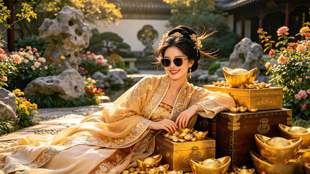 她穿成大乾第一貪官的獨女，好在綁定為富不仁系統，只要敗光家產名聲掃地，就能帶十億現金回現代！她開啟瘋狂作死模式坐等流放，可不但家底越敗越多，百姓還人人稱頌她心懷天下，乃當世女聖人！#古装言情 #穿越