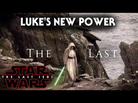 Luke Skywalker's New Exciting Power! - Star Wars The Last Jedi (Battlefront 2)