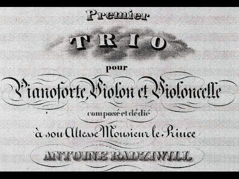 Chopin / Władysław Szpilman, 1950s: Trio in G minor, Op. 8 - Complete