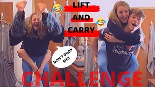 LIFT AND CARRY CHALLENGE!!! (COUPLES CHALLENGE)