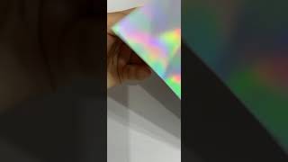 Inkjet self adhesive holographic Vinyl sticker paper screenshot 4