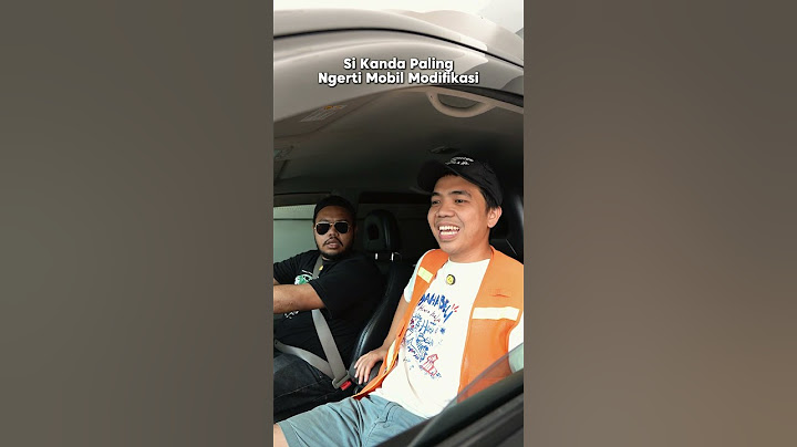 SI KANDA PALING NGERTI MOBIL