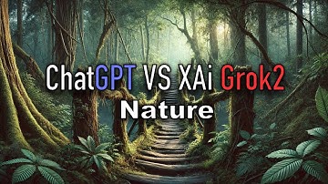OpenAI ChatGPT vs XAi Grok2 Image Generation Comparison | Nature Photos