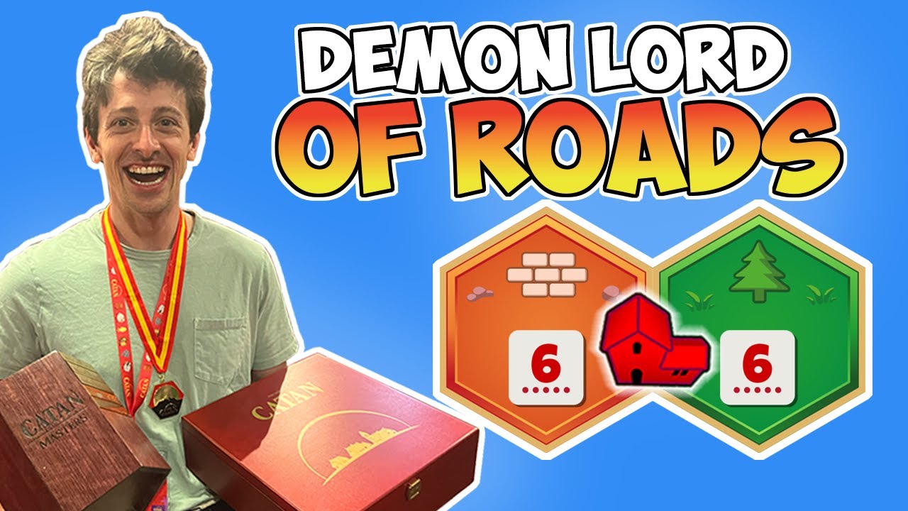 Pro Ranked Catan Game - DEMON LORD OF ROADS