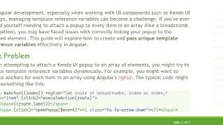 How to Create and Pass Unique Template Reference Variables in Angular