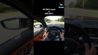 BMW M3 vs AMG E63