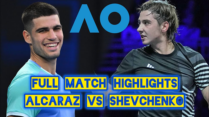 🤯Carlos Alcaraz vs Alexander Shevchenko HIGHLIGHTS BEFORE AO25