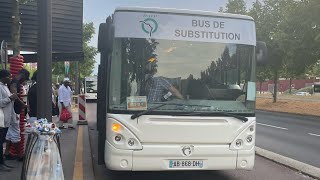 Bus Remplacement RER B RATP : la Croix de Berny ↔️ Porte d’Orléans - Citelis 12 - FULL KICKDOWN