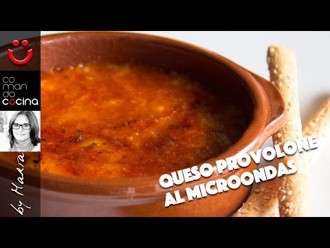 QUESO PROVOLONE AL MICROONDAS - fácil y rápido I Comando Cocina