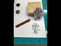 Using Wood Mounted Stamps on The Hampton Arts Stamp Tool Using Wood Mounted Stamps on The Hampton Arts Stamp Tool