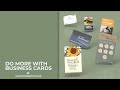 DO MORE WITH BUSINESS CARDS