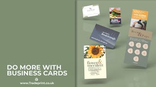 DO MORE WITH BUSINESS CARDS