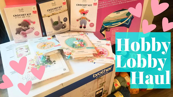 Unboxing and Review: Hobby Lobby's New Embroidery Machine