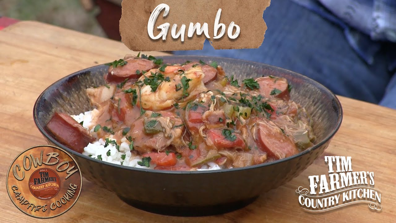 How to Make Cowboy Kent Rollins' Easy Cajun Gumbo Recipe