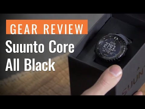 Gear Review: Suunto Core All Black Watch