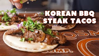 Korean Steak Taco You Never Thought About | Ft. Kosmos Q