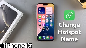 How To Change Hotspot Wi-Fi Name On iPhone 16 / 16 Pro