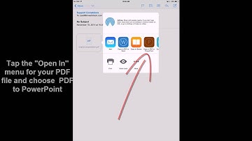 Convert PDF to PowerPoint on your iPad or iPhone for Free