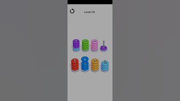 Hoop stack puzzle level 113