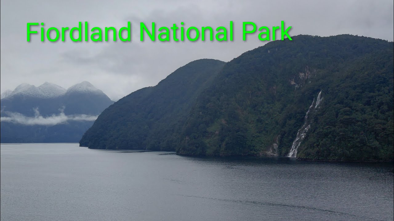 Carnival Splendor Fiordland National Park