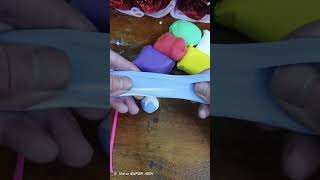 Slow slime stretching for stress relief#slime#slimestretch#slimestretching#asmrslime#relaxing#shorts