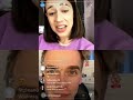 Colleen Ballinger Instagram waitress live video with joe