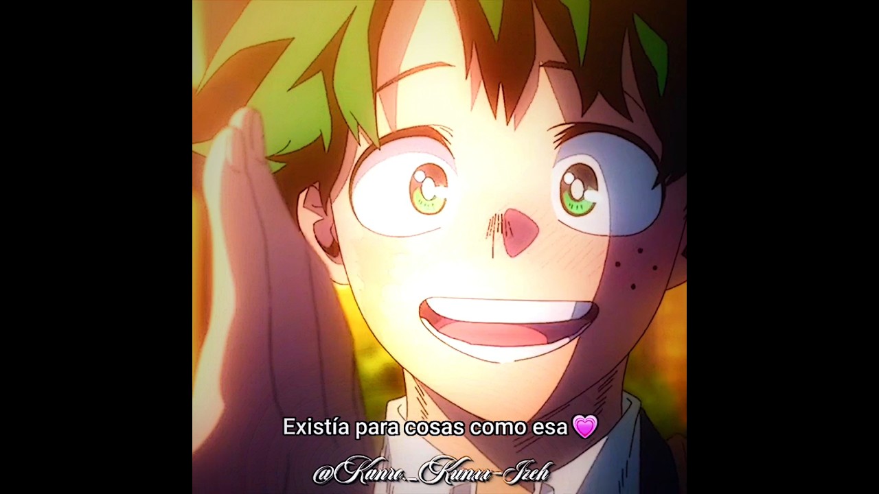 #IZUOCHA ─ Porfin se hizo canon🫶🏻💚🩷✨ | NO HATE!! | #nomedejenenflop #apoyo #canonship #dekuxuraraka