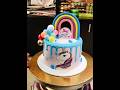 unicorn cake disign # please subscribe 🙏❤️#cakedecorating #viralcakevideo #shortsfeed #