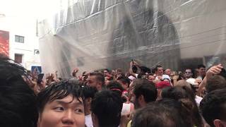 La Tomatina 2017 - Waiting for Tomatoes