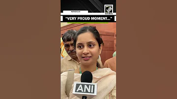 Very Proud Moment Congress Priyanka Jarkiholi As She Takes Oath As Youngest MP 