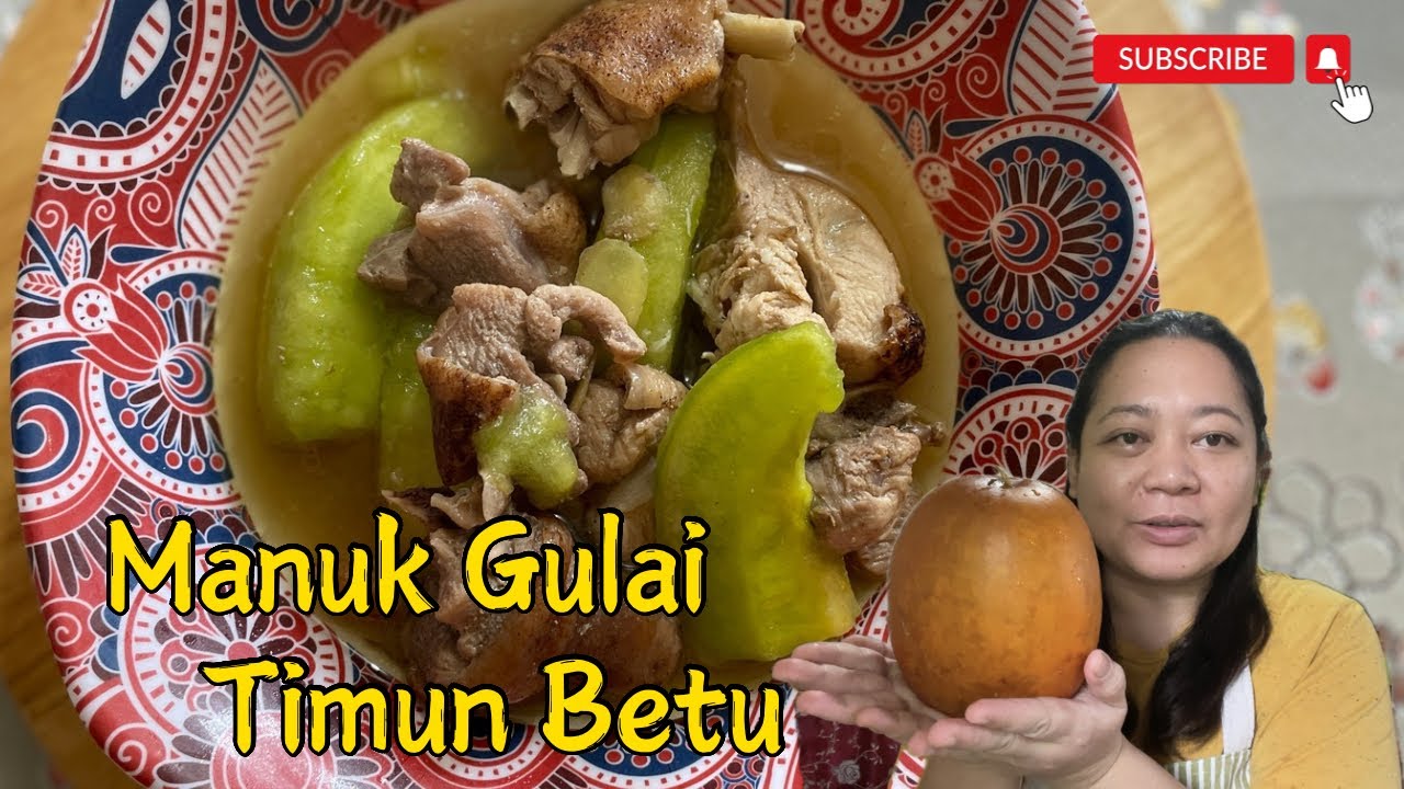 🔴 LAUK SPECIAL IBAN: MANUK GULAI TIMUN BETU