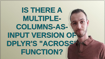Is there a multiple-columns-as-input version of dplyr