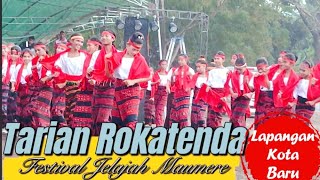 Viral !! Tarian Rokatenda Saat Festival Jelajah Maumere