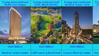 Trump Empire: Every Single Highest Valued Real Estate Asset Ranked 🏢!!