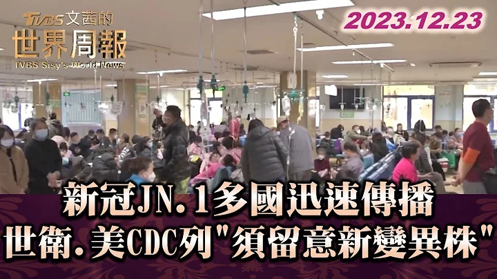 新冠JN.1多国迅速传播 世卫.美CDC列"须留意新变异株" TVBS文茜的世界周报 20231223 - 天天要闻